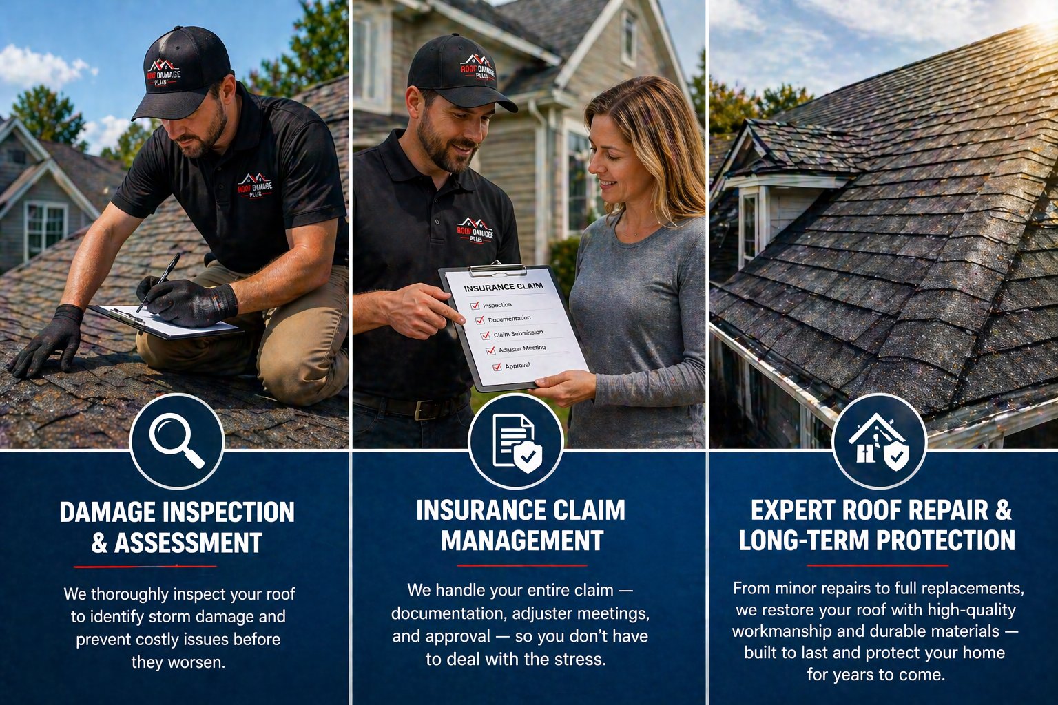 Expert roof repair and replacement
